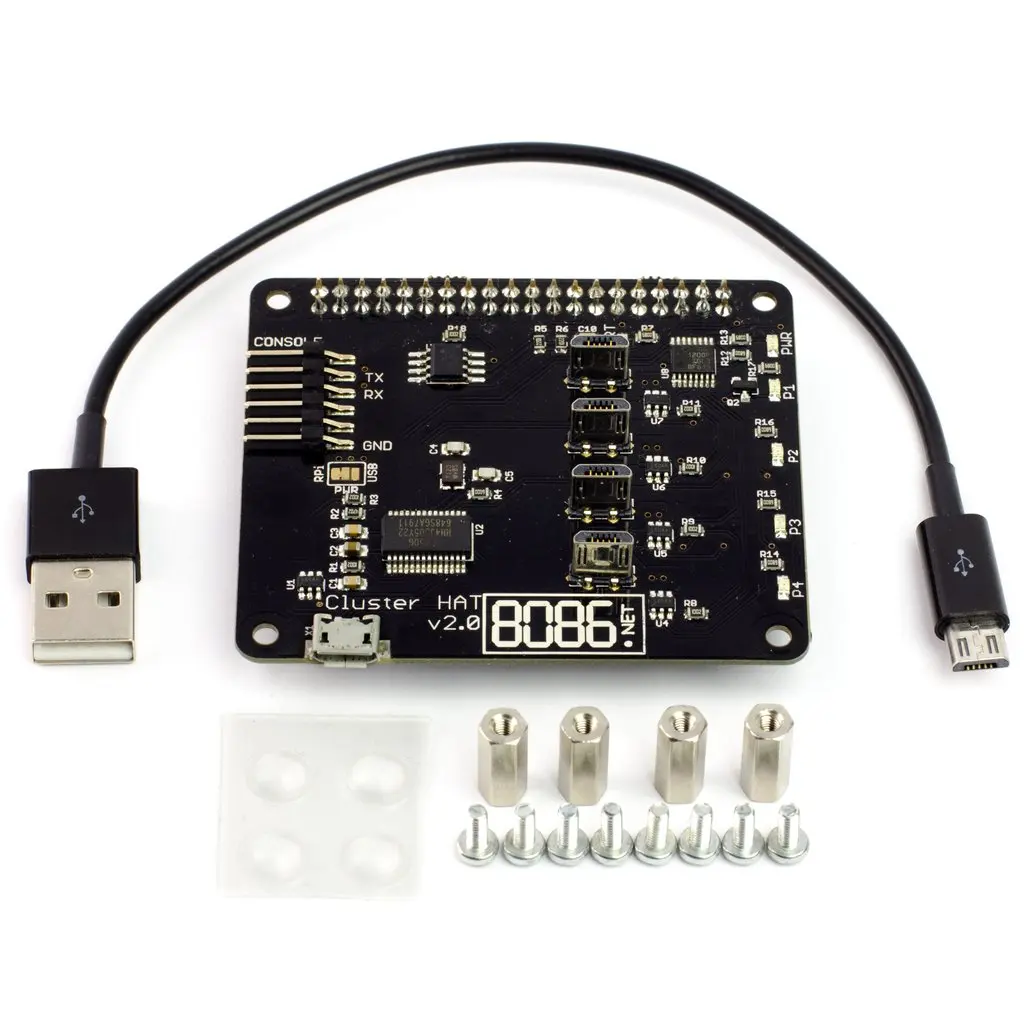 Cluster HAT v2.5 Konfigurowany – Electronics Or Gadgets recenzja i cena